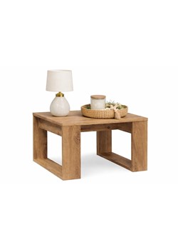 Skandynawski mały stolik kawowy dąb artisan P3-F48 ze sklepu Edinos.pl w kategorii Stoliki kawowe - zdjęcie 189071022