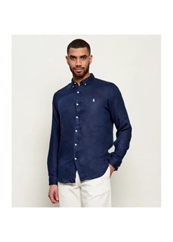 POLO RALPH LAUREN Lniana koszula | Slim Fit ze sklepu Gomez Fashion Store w kategorii Koszule męskie - zdjęcie 189072314