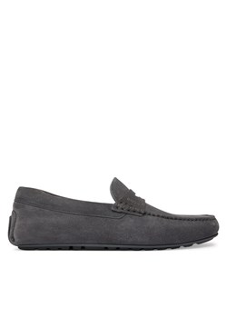 Mokasyny BOSS Noel 50541750 Szary ze sklepu eobuwie.pl w kategorii Buty sportowe męskie - zdjęcie 189072550