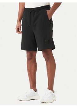 HUGO Szorty materiałowe Darix 50557471 Czarny Relaxed Fit ze sklepu MODIVO w kategorii Spodenki męskie - zdjęcie 189073291