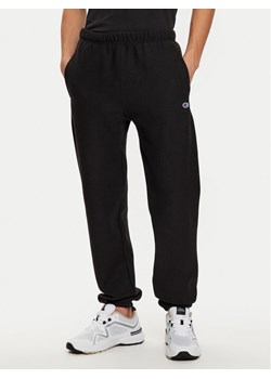 Champion Spodnie dresowe 220709 Czarny ze sklepu MODIVO w kategorii Spodnie męskie - zdjęcie 189073402