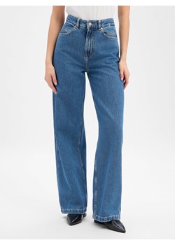 BOSS Orange Dżinsy - Marlene Kobiety blue stone jednolity ze sklepu vangraaf w kategorii Jeansy damskie - zdjęcie 189075204