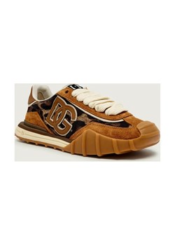 Dolce & Gabbana Sneakersy DG Athletic | zamsz ze sklepu Gomez Fashion Store w kategorii Buty sportowe damskie - zdjęcie 189075623