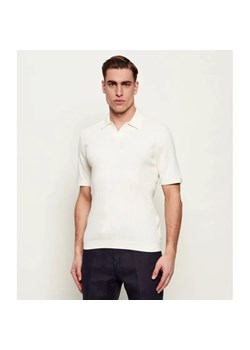 Rag&Bone Jedwabne polo JOHNNY | Slim Fit ze sklepu Gomez Fashion Store w kategorii T-shirty męskie - zdjęcie 189075740