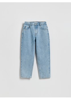 Reserved - Spodnie carrot fit - niebieski ze sklepu Reserved w kategorii Spodnie chłopięce - zdjęcie 189077753