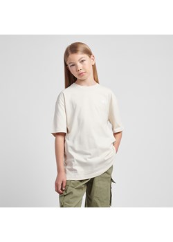 Koszulka dziecięca New Balance LAKG0001LIN – beżowa ze sklepu New Balance Poland w kategorii Bluzki dziewczęce - zdjęcie 189078084