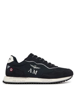 Sneakersy Aeronautica Militare 261SC0320UPL00313 Granatowy ze sklepu eobuwie.pl w kategorii Buty sportowe męskie - zdjęcie 189078733