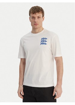 HUGO T-Shirt Nalien 50560060 Biały Regular Fit ze sklepu MODIVO w kategorii T-shirty męskie - zdjęcie 189079210