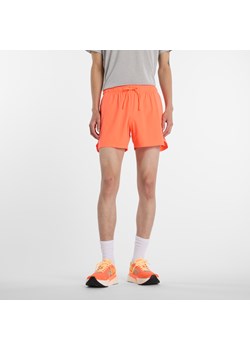 Spodenki męskie New Balance MS41286AAE – pomarańczowe ze sklepu New Balance Poland w kategorii Spodenki męskie - zdjęcie 189080343