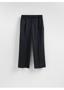 Reserved - Spodnie z kantem - czarny ze sklepu Reserved w kategorii Spodnie damskie - zdjęcie 189080622