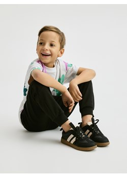 Reserved - Bawełniane joggery - czarny ze sklepu Reserved w kategorii Spodnie chłopięce - zdjęcie 189081213