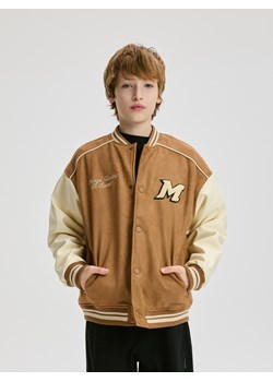 Reserved - Kurtka bomber - brązowy ze sklepu Reserved w kategorii Kurtki chłopięce - zdjęcie 189081451