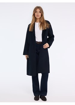Mohito - Biały longsleeve basic - biały ze sklepu Mohito w kategorii Bluzki damskie - zdjęcie 189081623