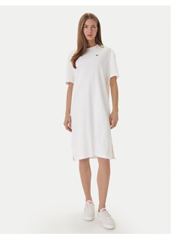 Lacoste Sukienka codzienna EF2883 Écru Oversize ze sklepu MODIVO w kategorii Sukienki - zdjęcie 189082981
