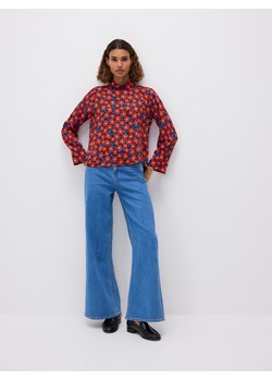 Reserved - Wzorzysta bluzka z wiskozy - wielobarwny ze sklepu Reserved w kategorii Bluzki damskie - zdjęcie 189084912