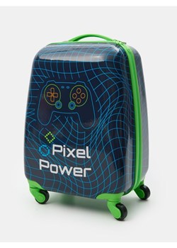 Sinsay - Walizka na kółkach - granatowy ze sklepu Sinsay w kategorii Torby i walizki dziecięce - zdjęcie 189085831