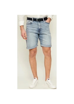 Calvin Klein Jeans Jeansowe szorty ABNER | Slim Fit | stretch ze sklepu Gomez Fashion Store w kategorii Spodenki męskie - zdjęcie 189086784