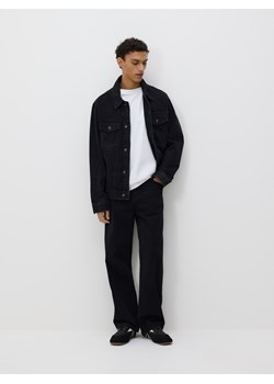 Reserved - Jeansy loose z efektem sprania - czarny ze sklepu Reserved w kategorii Jeansy męskie - zdjęcie 189086981