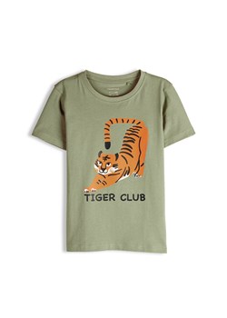 GATE Bawełniana koszulka z nadrukiem 3Y ze sklepu gateshop w kategorii T-shirty chłopięce - zdjęcie 189087112