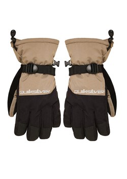 Rękawice narciarskie Quiksilver Mission EQYHN03193 Szary ze sklepu eobuwie.pl w kategorii Rękawiczki męskie - zdjęcie 189087924