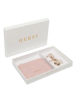 Zestaw etui na karty i brelok Guess GFBOXW P6202 Różowy ze sklepu eobuwie.pl w kategorii Etui - zdjęcie 189087934