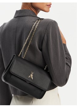 Torebka Patrizia Pepe 8B0228/L001 K118 Czarny ze sklepu eobuwie.pl w kategorii Kopertówki - zdjęcie 189088013