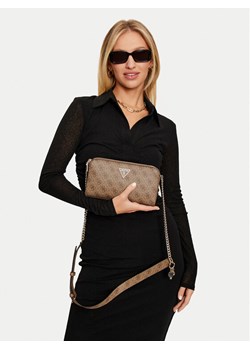 Torebka Guess HWESG9 51012 Beżowy ze sklepu eobuwie.pl w kategorii Listonoszki - zdjęcie 189088021