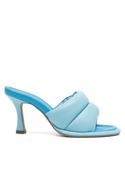 Klapki Gino Rossi VITORIA-01 Niebieski ze sklepu eobuwie.pl w kategorii Klapki damskie - zdjęcie 189088040