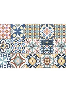 deco Rugs &amp; Carpet Dywan winylowy "Londra" ze wzorem ze sklepu Limango Polska w kategorii Dywany - zdjęcie 189089291