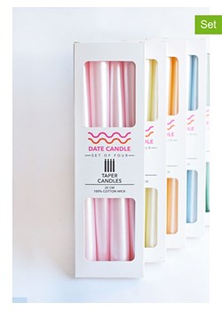 Lucky Bees Świece (4 szt.) w kolorze jasnoróżowym - 4x 65 g ze sklepu Limango Polska w kategorii Świece i dyfuzory - zdjęcie 189089451