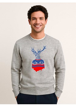 WOOOP Bluza w kolorze szarym ze sklepu Limango Polska w kategorii Bluzy męskie - zdjęcie 189089461