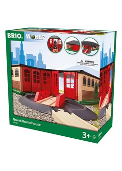 Brio Zajezdnia lokomotyw - 3+ ze sklepu Limango Polska w kategorii Zabawki - zdjęcie 189089970