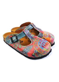 Calceo Chodaki ze wzorem ze sklepu Limango Polska w kategorii Klapki damskie - zdjęcie 189090450