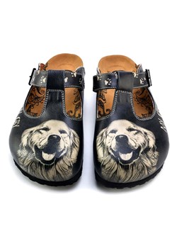 Calceo Chodaki w kolorze kremowo-czarnym ze sklepu Limango Polska w kategorii Klapki damskie - zdjęcie 189090460