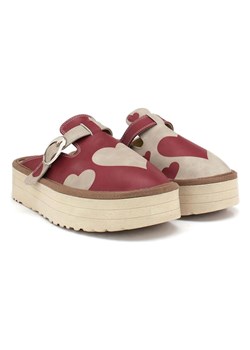 Calceo Chodaki w kolorze czerwono-kremowym ze sklepu Limango Polska w kategorii Klapki damskie - zdjęcie 189090763