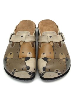 Calceo Chodaki w kolorze brązowym ze sklepu Limango Polska w kategorii Klapki damskie - zdjęcie 189090931