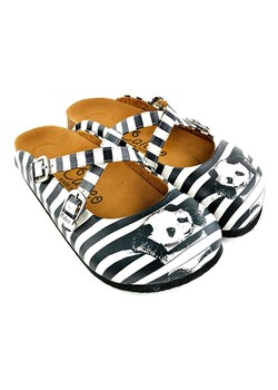 Calceo Chodaki w kolorze czarno-białym ze sklepu Limango Polska w kategorii Klapki damskie - zdjęcie 189091052