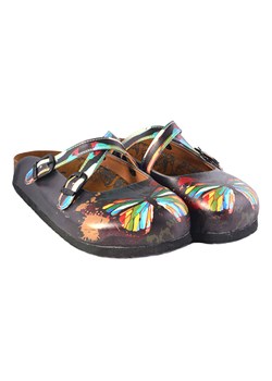 Calceo Chodaki w kolorze granatowym ze wzorem ze sklepu Limango Polska w kategorii Klapki damskie - zdjęcie 189091062