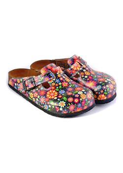 Calceo Chodaki w kolorze czarnym ze wzorem ze sklepu Limango Polska w kategorii Klapki damskie - zdjęcie 189091240