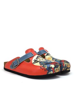 Calceo Chodaki w kolorze granatowo-czerwonym ze sklepu Limango Polska w kategorii Klapki damskie - zdjęcie 189091382