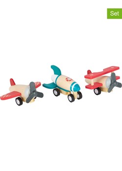 small foot Samoloty z funkcją naciągania (3 szt.) - 12 m+ ze sklepu Limango Polska w kategorii Zabawki - zdjęcie 189093193