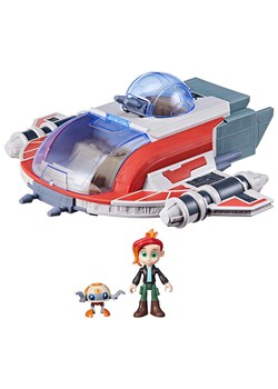 Hasbro Statek kosmiczny "Crimson Firehawk" - 3+ ze sklepu Limango Polska w kategorii Zabawki - zdjęcie 189094003