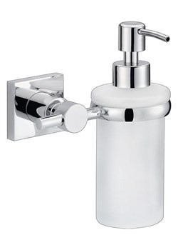 tesa Dozownik mydła "Hukk" w kolorze białym - 13 x 17 x 11 cm ze sklepu Limango Polska w kategorii Dozowniki do mydła - zdjęcie 189095080