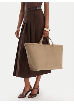 GINO ROSSI Torebka EO-LA224-19153A Beżowy ze sklepu MODIVO w kategorii Torby Shopper bag - zdjęcie 189095361