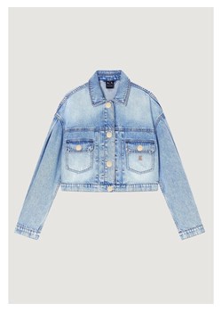 Armani Exchange Kurtka jeansowa XW002260 AF21338 MB001 Niebieski Regular Fit ze sklepu MODIVO w kategorii Kurtki damskie - zdjęcie 189095434