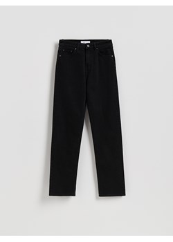Reserved - Jeansy straight - czarny ze sklepu Reserved w kategorii Jeansy damskie - zdjęcie 189096881