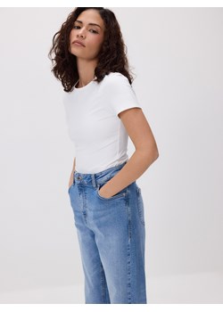 Reserved - Jeansy boyfriend slim - niebieski ze sklepu Reserved w kategorii Jeansy damskie - zdjęcie 189096894