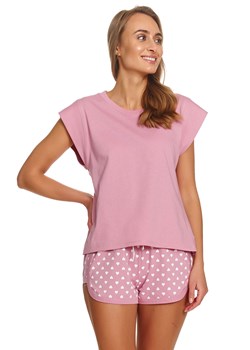 Doctor Nap PM.7457 piżama z krótkim rękawem i szortami hearts ze sklepu kontri.pl w kategorii Piżamy damskie - zdjęcie 189097903