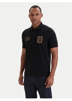 Aeronautica Militare Polo 261PO1927UP00191 Czarny Regular Fit ze sklepu MODIVO w kategorii T-shirty męskie - zdjęcie 189099083