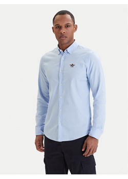 Aeronautica Militare Koszula 261CA1320UCT03532 Błękitny Regular Fit ze sklepu MODIVO w kategorii Koszule męskie - zdjęcie 189099094